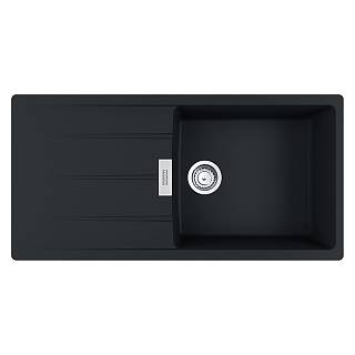 Zlewozmywak wbudowywany Fragranit + Centro CNG 611-100 XL Czarny mat Franke 114.0687.332