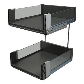 Cargo 450mm grafit/szkło,  Essence VIBO (EGTGM45B2EVGFOF)