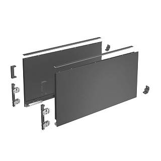 AvanTech YOU Komplet boków H=251,  L=650mm,  antracyt (9255359) Hettich