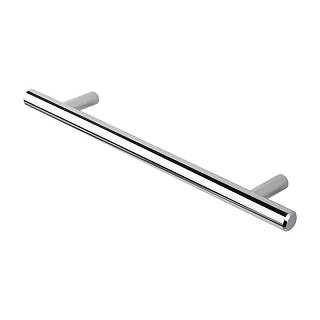 Uchwyt relingowy RE 1004/128 (DR 10/128 G2) monolit Ø 10 chrom (analog)