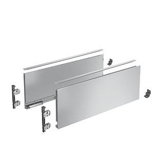 AvanTech YOU Komplet boków H=187,  L=650mm, srebro (9255270) Hettich