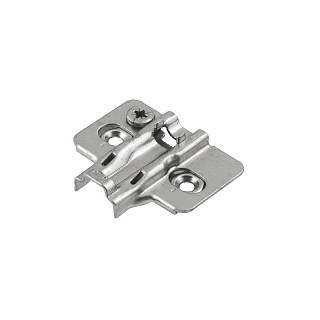 Prowadnik krzyżakowy do zawias z cichym domykiem 3D Muller profi line H=4mm