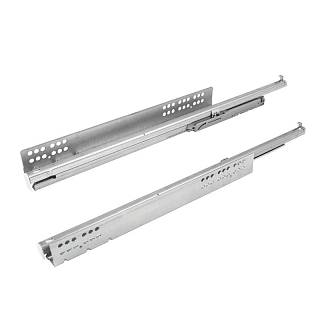 Komplet prowadnic Quadro pełny wysuw,  P2O L = 550 EB = 23 (płyta wiorowa do 19 mm)