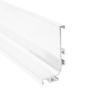 Profil GOLA poziomy z rowkiem na LED Ferro Fiori,  L=4100 mm,  type L,  biały 4100