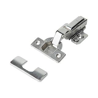 Zawias Clip-On 105 półnakładany,  bez sprężyny,  3D Muller profi line