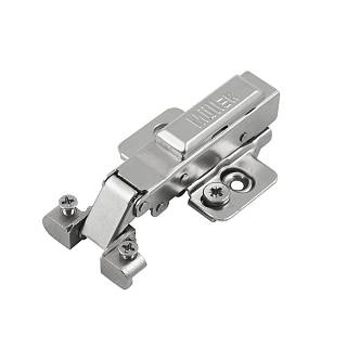 Zawias Clip-On 95 nakładany do aluminiowego profilu bez sprężyny,  3D Muller profi line