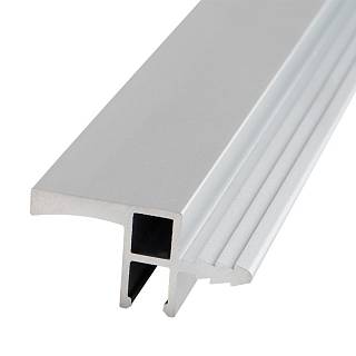 Profil GOLA do modułu górnego Ferro Fiori z rowkiem na LED,  L=4100 mm,  type L,  aluminium