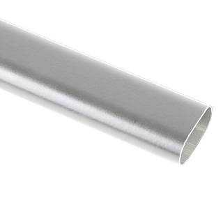 Dreżek meblowy owalny Ferro Fiori M 11090 30х15,  L = 3000mm,  matowe aluminium