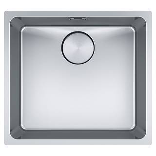 Zlewozmywak wbudowywany stalowy Mythos MYX 110-45 Stal szlachetna szczotkowana Franke 122.0624.555