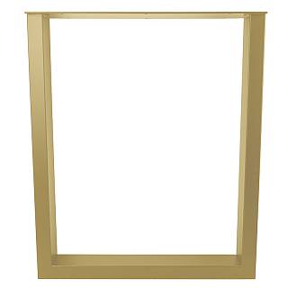 Podstawa do stołu typu O,  600x80mm,  h=725mm,  złoto