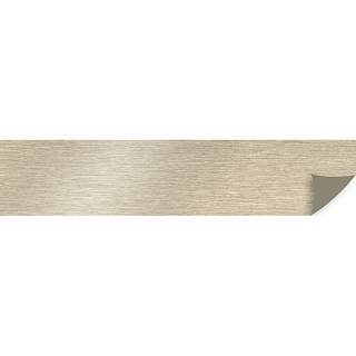 3553E Obrzeże ABS + AL MAGIC II Stal nierdzewna (szczotkowana) Metalloptik 43х (100 m.b.) REHAU