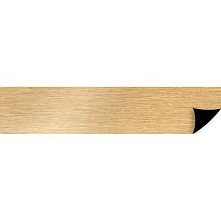 3558E Obrzeże ABS + AL MAGIC II Złoto (szczotkowane) Metalloptik 43x (100 m.b.) REHAU "podłoże czarne"