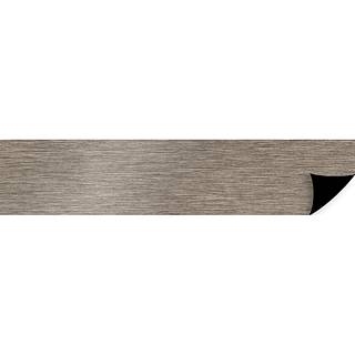 3560E Obrzeże ABS + AL MAGIC II Tytan (szczotkowany) Metalloptik 43x (100 m.b.) REHAU "podłoże czarne"