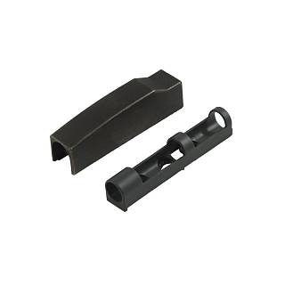 Designerski adapter do P2O Magnet,  PIN,  czarny obsydian,  nakładany (9089566) Hettich