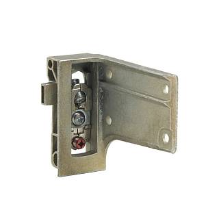 Zawieszka LIBRA H7 prawa / mocowanie listwy aluminiowej / wkręt,  mufa / 120-160 kg,  Italiana Ferramenta (63422240ZN)