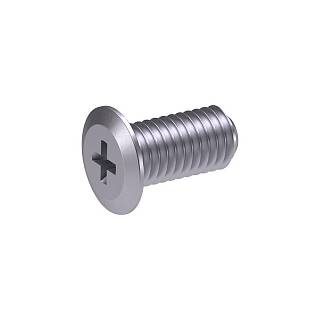 Wkręt z główką płaską PZ2 M6 L=12mm (do LIBRA H7),  Italiana Ferramenta (20819020ZN)