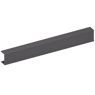 KIARO aluminiowy profil dla mechanizmu,  grafit L550mm,  Italiana Ferramenta