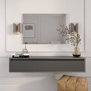 Lustro Oster z polerowanymi krawędziami, ,  1100х900 mm
