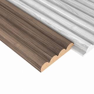 Zaślepka panelu AGT LB-2200-A 239 Jasny Orzech 2800х92х18mm (opak. 6szt)