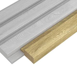 Zaślepka panelu AGT LB-3771-B 397 Dąb Naturalny Matt 2800х38x18mm (opak. 8szt)