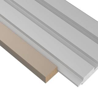 Zaślepka panelu AGT LB-3771-A 732 Cappuccino Jedwab Soft Touch 2800х35х18mm (opak. 8sz)