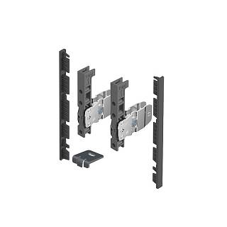 AvanTech YOU zestaw łączników frontu H=139 antracyt (9257620) Hettich