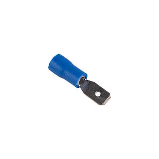 Konektor płaska izolowana "męski" niebieski MDD2-187 0, 5x4, 75