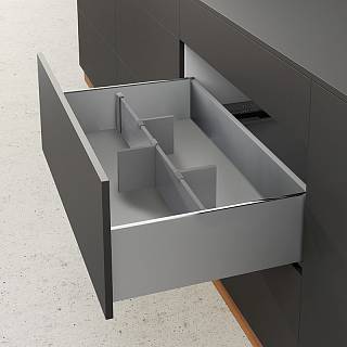 Organizacja OrgaStore 830 srebrny,  metal,  szer.=800mm AvanTech YOU (9230198) Hettich