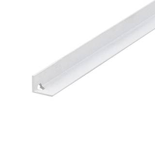 Kątownik aluminiowy 10x10x1mm L=2m,  biały