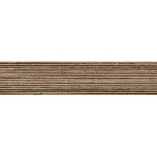 3617W Obrzeże ABS Multiplex ciemny (cięcie sklejki) 43x0, 8mm (150 m.b.) REHAU