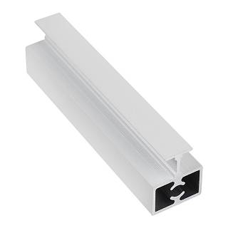 Profil łączący Compact Biały matowy Gładki (RAL 9016)