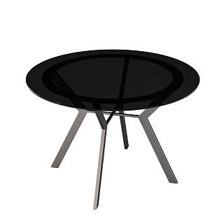 Wspornik stołu jadalnego Forma OKRĄGŁY 110 RAL 9005