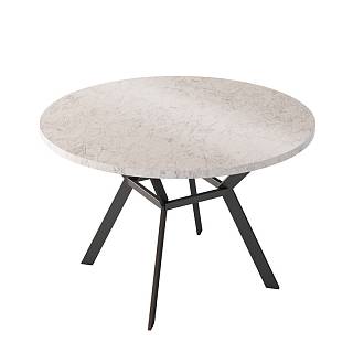 Wspornik stołu jadalnego Loft Aura 90 RAL 9005