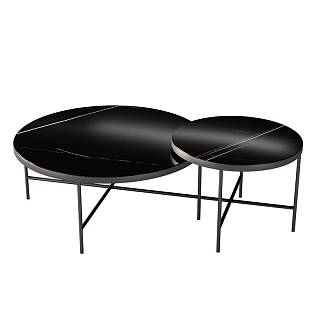 Podpora stolika kawowego Scandi RECT 140 RAL 9005