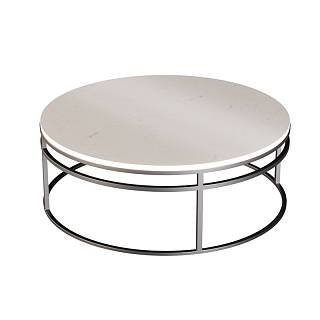 Podpora stolika kawowego Loft RING 90 RAL 9005