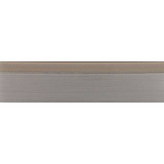 2767E Obrzeże PMMA Visions V-Nut Srebrny beż/Stal nierdzewna 23×1 mm (100 mb) REHAU