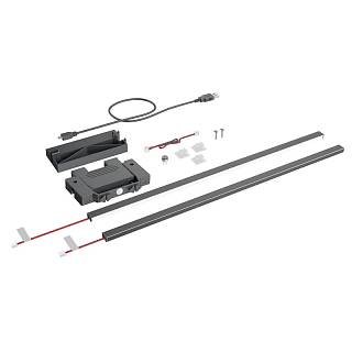 Profil świetlny AvanTech YOU Illumination antracytowy L 350 (9326924) Hettich