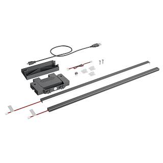 Profil świetlny AvanTech YOU Illumination antracytowy L 600 (9326929) Hettich