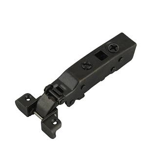 Zawias Clip-on 95° Sensys 8661 NK profil 32mm,  bez sprężyn,  cz. obsydian (9091230) Hettich
