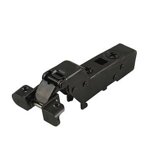 Zawias Clip-on 95° Sensys 8661 WP profil 32mm,  bez sprężyn,  cz. obsydian (9091232) Hettich