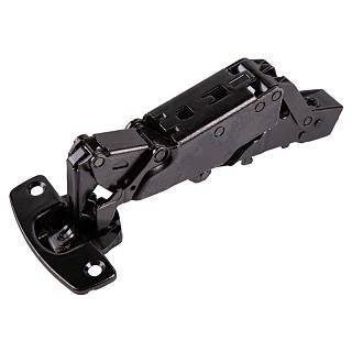 Zawias Clip-on,  165°,  Sensys 8687,  NK,  bez sprężyn,  transformator,  cz. obsydian (9091769) Hettich