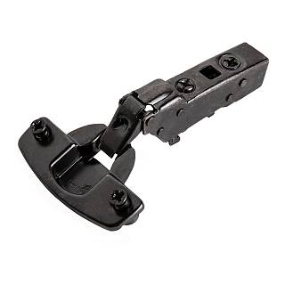 Zawias Clip-on,  110°,  Sensys 8676,  PNK,  bez sprężyn,  front 10–19mm,  cz. obsydian (9091797) Hettich