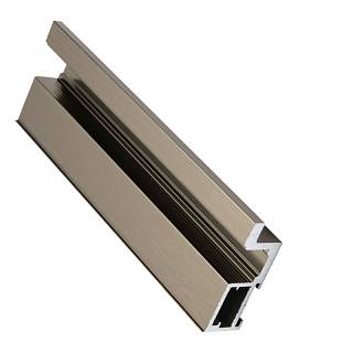 *Profil pionowy otwarty Compact L (Linia) / szampan szczotkowany