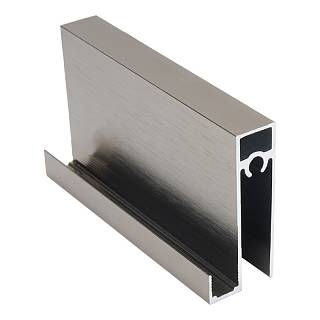 Profil dolny poziomy Compact / szampan szczotkowany