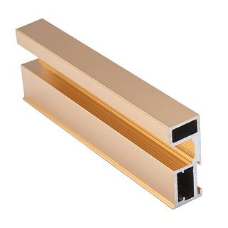 Profil pionowy otwarty Compact F (Flat) złoto