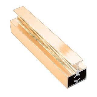 Profil łączący Compact Złoto polerowane
