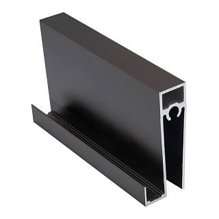 Profil dolny poziomy Compact ciemna brąz