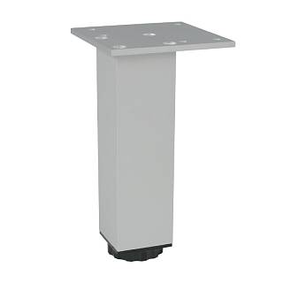 Nóżka meblowa regulowana,  NA 02C00,  h=150 mm,  max 100 kg,  aluminium