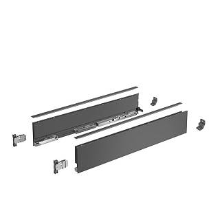 AvanTech YOU Zestaw ścian bocznych H=139,  L=650mm,  Antracyt (9255341) Hettich