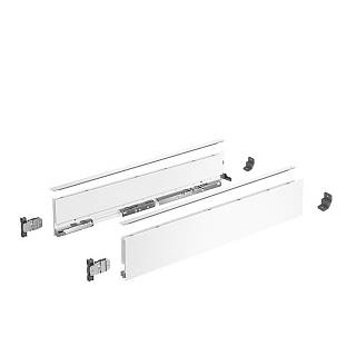 AvanTech YOU Zestaw ścian bocznych H=139,  L=650mm,  biały (9255301) Hettich